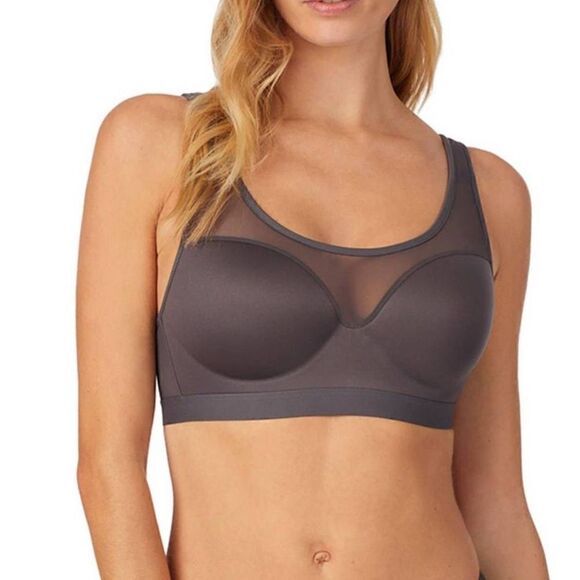Le Mystere Sheer Illusion Sports Bra 34D - Picture 1 of 6